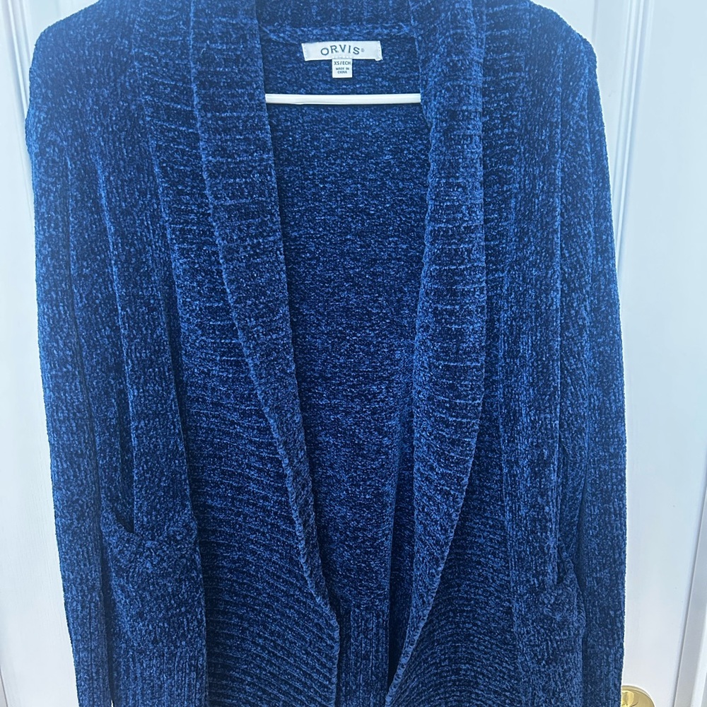 Orvis Women's Deep Blue Cardigan 💙